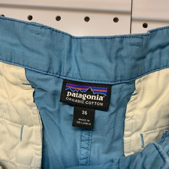Men's Patagonia Straight Fit Organic Cotton Shorts Sz 36" - Picture 5 of 6